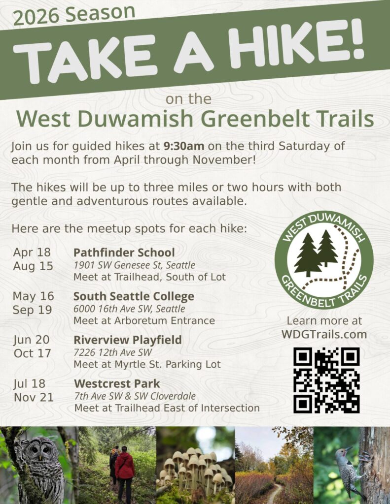 "Take a Hike" flyer. See post for text.